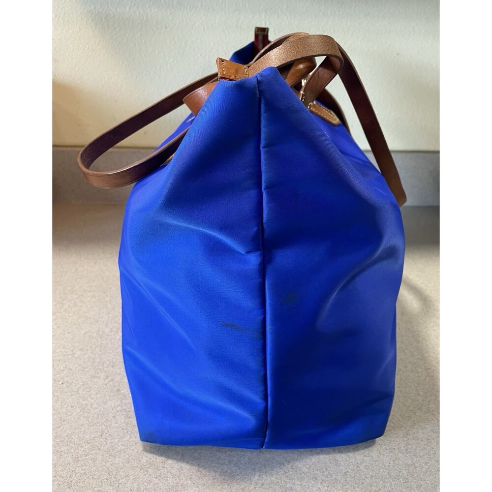 Dooney & Bourke X Large Nylon Windham Leighton Tote Bag Blue-Beach Bag J11628497 - Picture 6 of 16